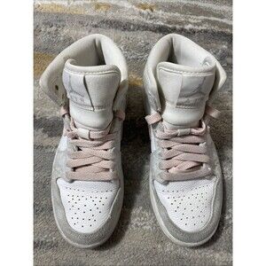 Nike Air Jordan High Top Sneakers Women's 5.5 Streetwear Casual Shoes Pink